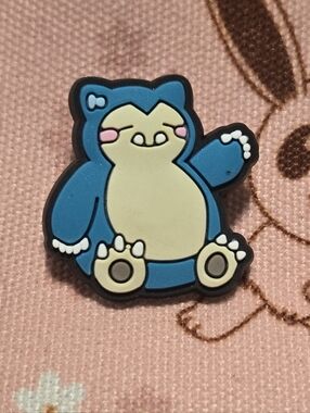3/$10 Snorlax Pokémon Croc Charm – Cute Derpy Style Jibbit